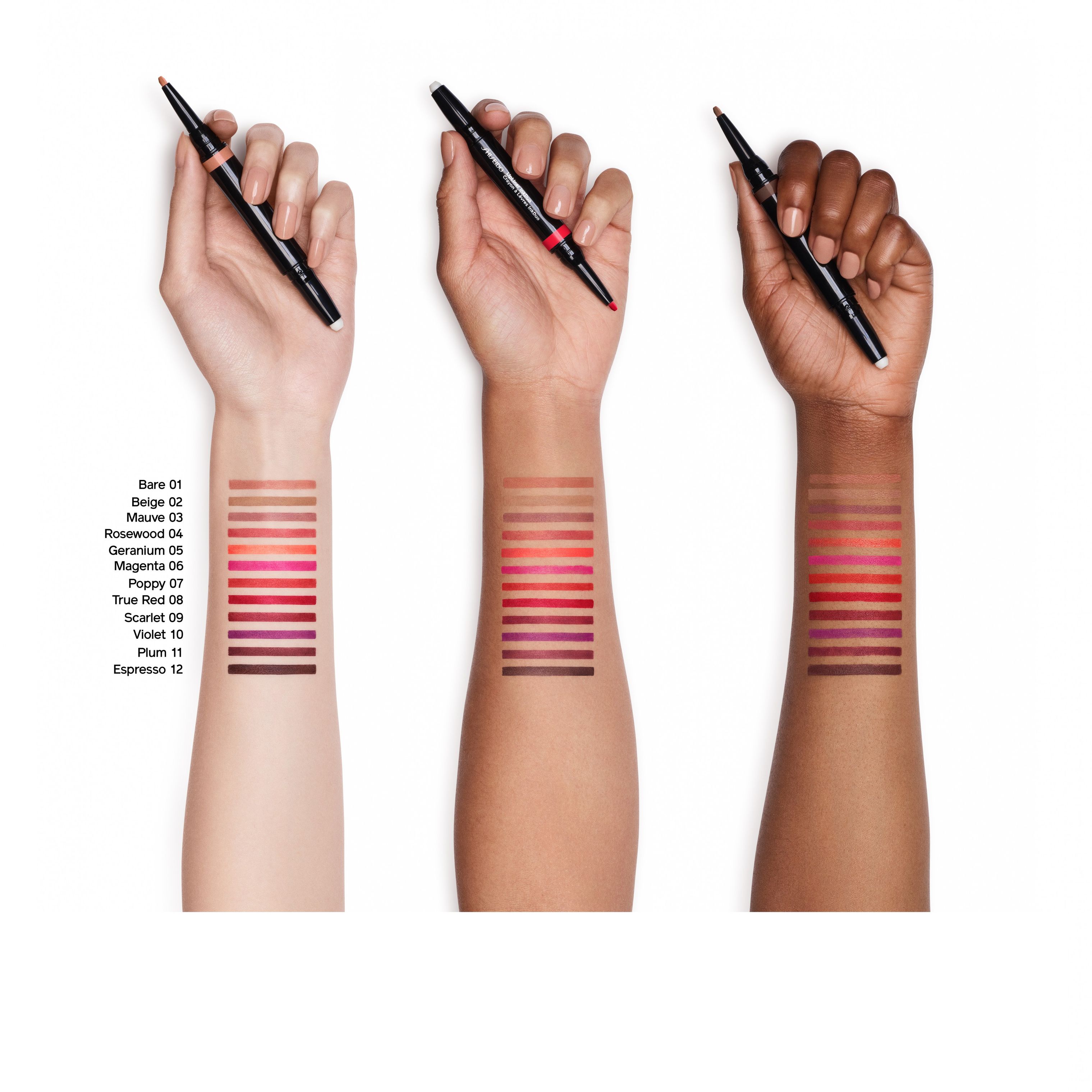 Lip Liner Ink Duo - Primen + Omlijnen, 01 BARE
