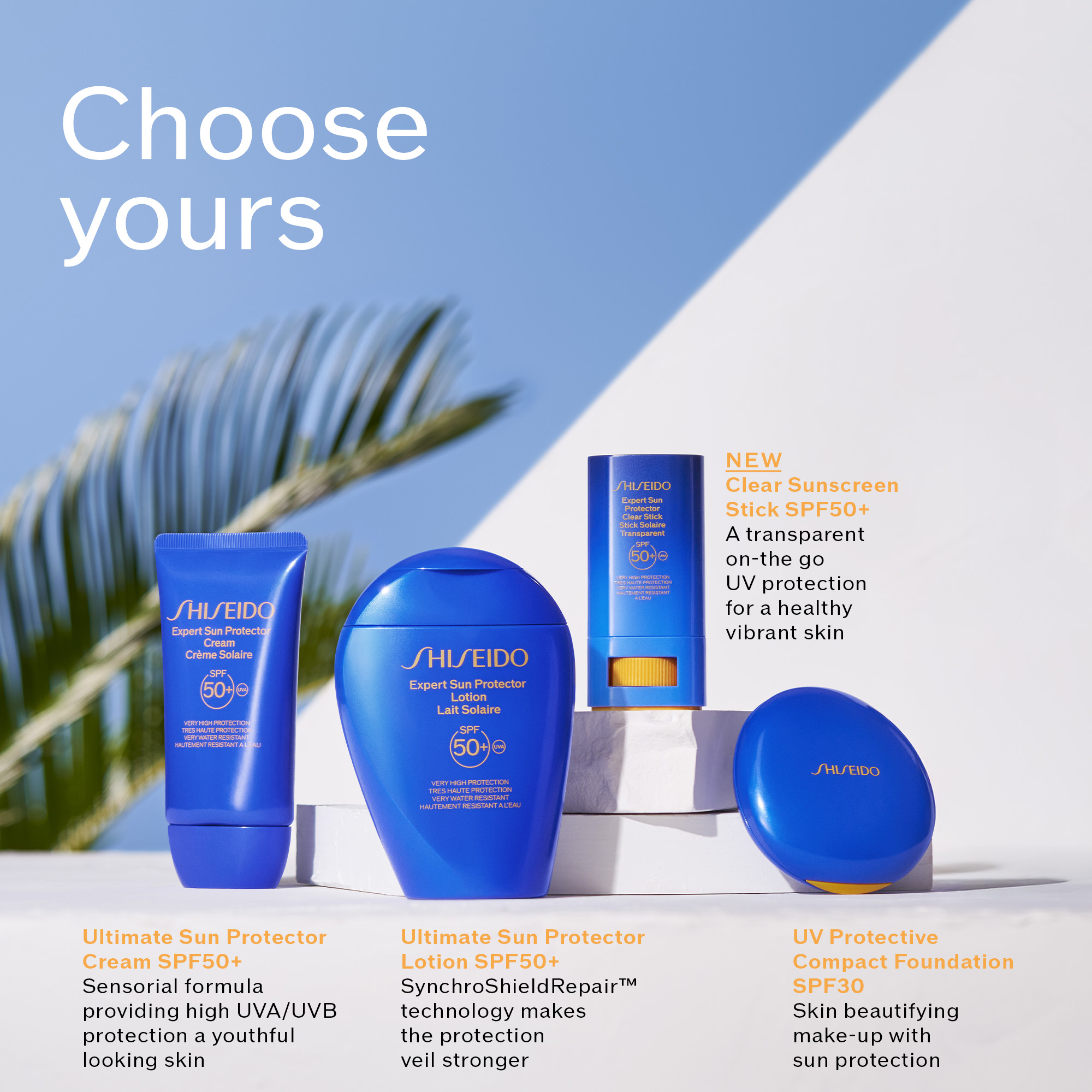 Expert Sun Protector Clear Stick SPF50+,